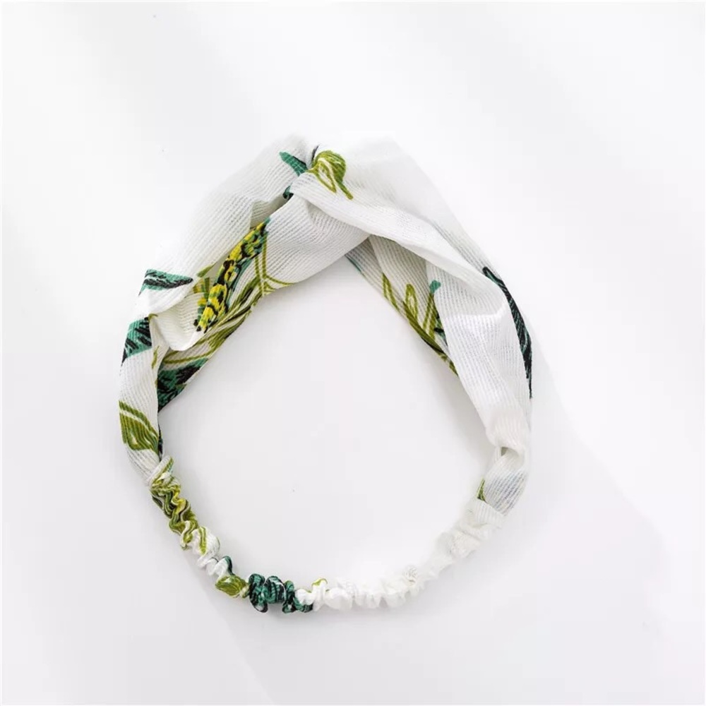 NEW tropical theme knotted headband